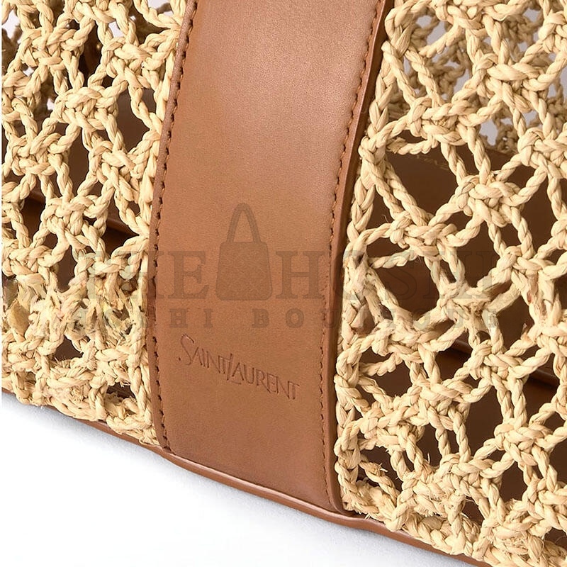 Y51 BEIGE RAFFIA Y TOTE BAG 828957GAAFI2791 (37*32*22cm) Master Quality